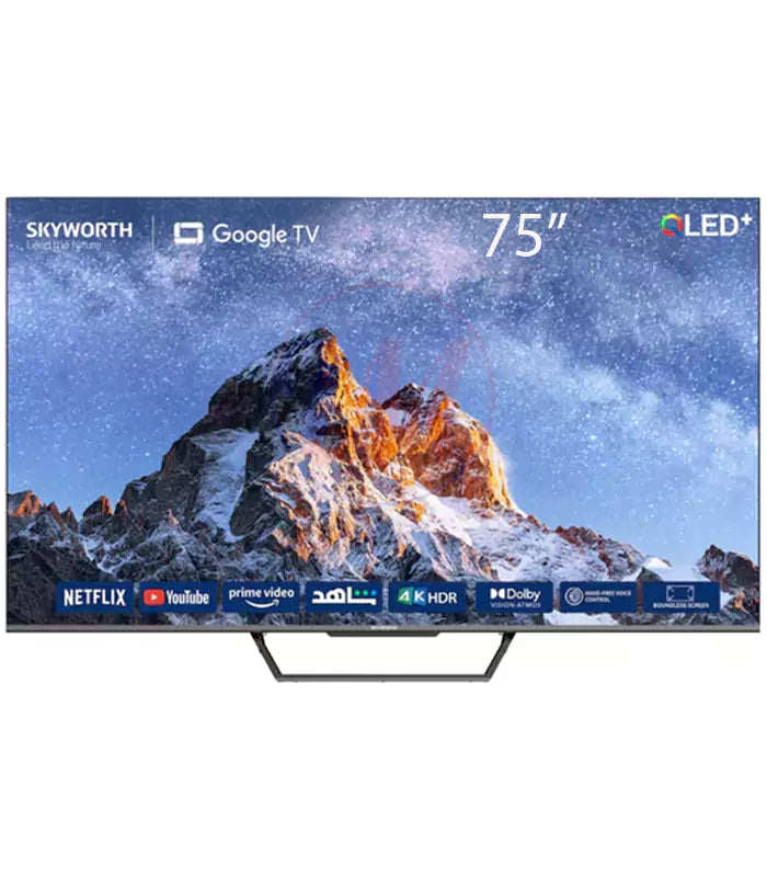 Skyworth 75SUE9500 75″ 4K QLED Smart Google TV