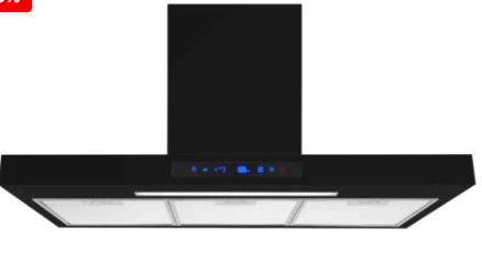 Bolesi T shaped 90cm kitchen hood