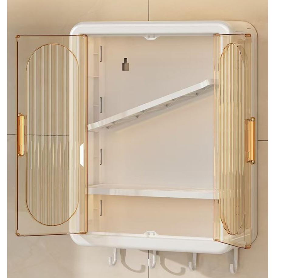 Kitchen And Bathroom Wall-Mounted Movable Storage Boxes