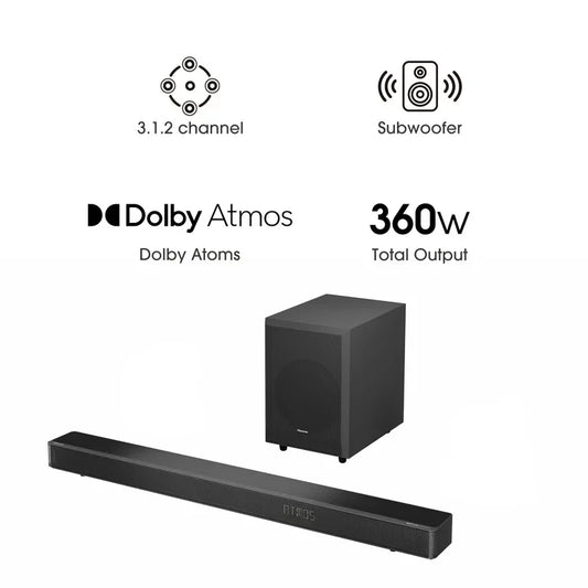 Hisense AX3120G 3.1.2CH Wireless Soundbar 360W