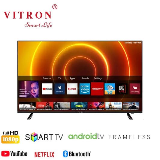 Vitron 32″ Inches Smart Android Frameless TV