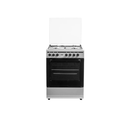 Von 3 Gas + 1 Electric VCF653141NSY Cooker 60cmx55cm