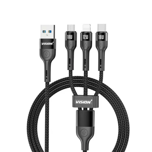 Vision Plus (VPCB3A) 3 In 1 Cable