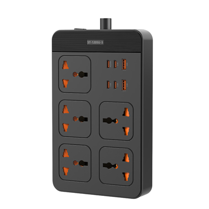 Winning Star ST-1205U-5 5M Universal Power Strip