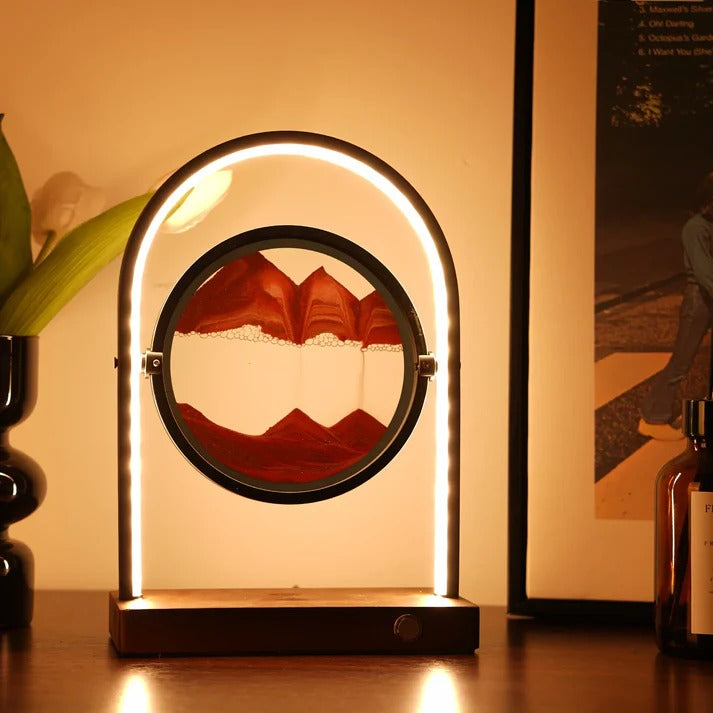 Sand Led Art Lamp with Wireless Charger
