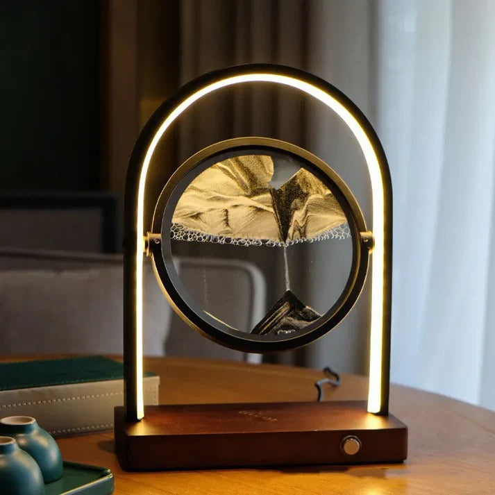 Sand Led Art Lamp with Wireless Charger