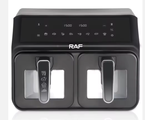 RAF R5377 Smart Large Multifunctional Digital Multi-Purpose Oil Free Split Design Easy-clean Electric Air Fryer Machine