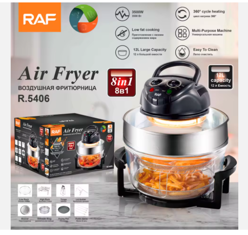 RAF R.5406 Multifunctional Airfryer Air Fryer Electric Fryer 3500W