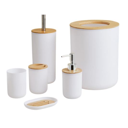 6pcs Bathroom Organizer Set