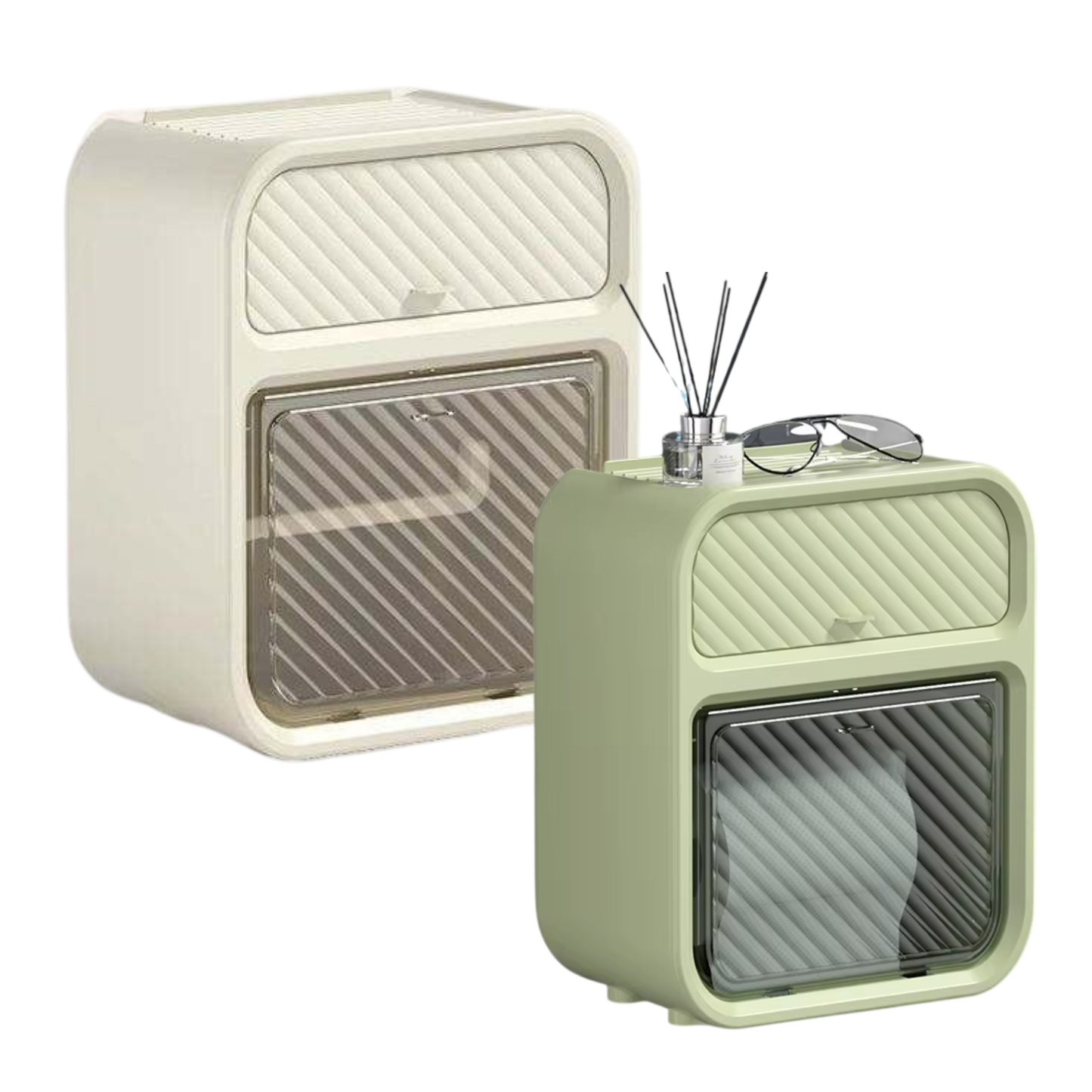 Wall-Mounted Tissue Box Holder