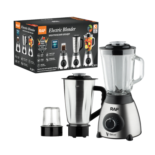 RAF R.2871 3-in-1 Electric Blender