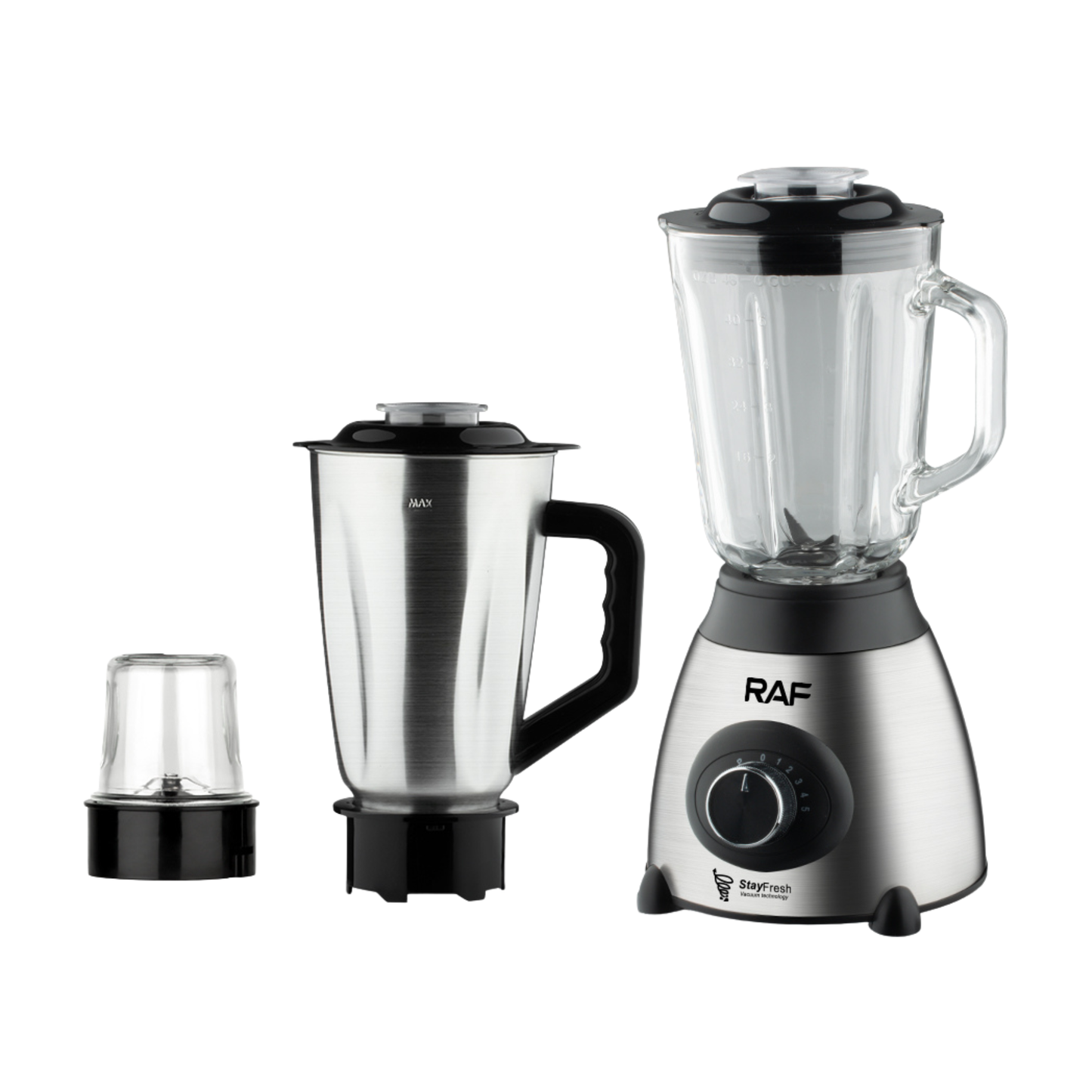 RAF R.2871 3-in-1 Electric Blender