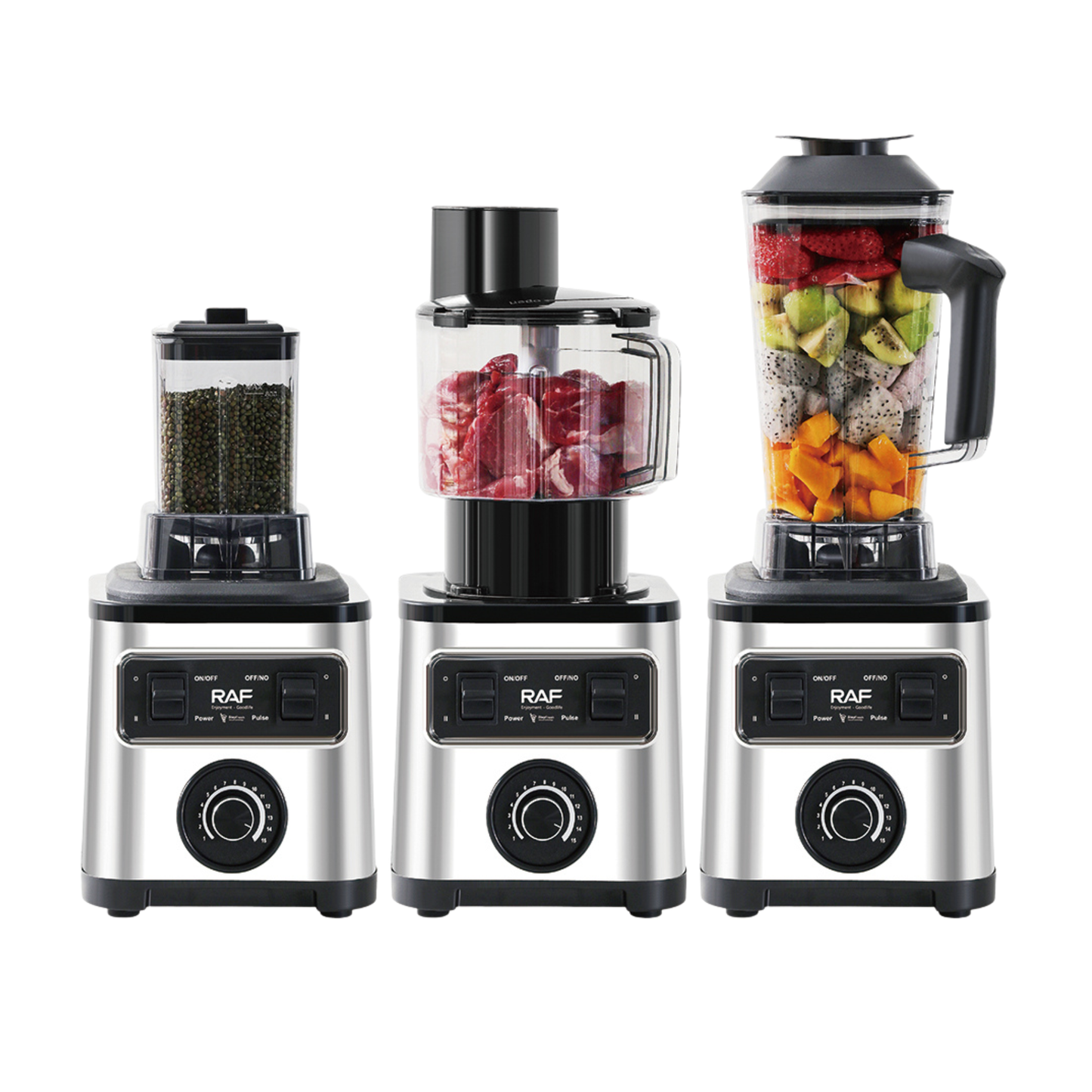 RAF R.2946 8-in-1 Electric Blender