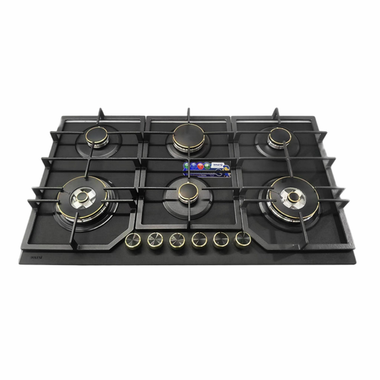 BOLESI BUILT IN GAS HOB (6 burners+2 woks