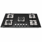 BOLESI BUILT IN GAS HOB 5 GAS CAST IRON