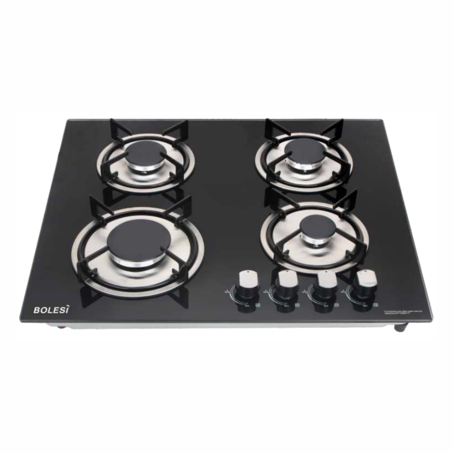 BOLESI BUILT IN GAS HOB 4 GAS ENAMEL