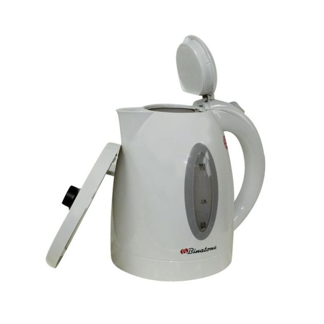 Binatone CEJ‑1730 1.7 L High‑Speed Electric Kettle — 2000 W Stainless Steel Water Boiler