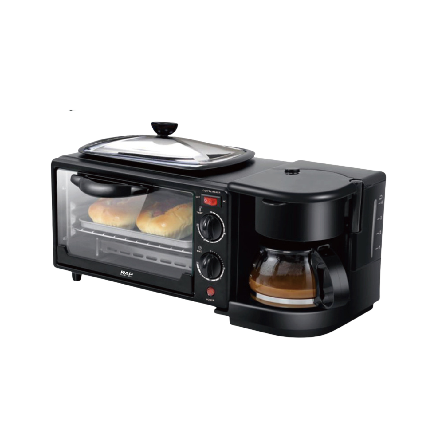 RAF R.5308 3-in-1 Breakfast Maker