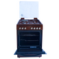 Ramtons Freestanding Gas Cooker YK66E3113T04M5 — 3 Gas Burners + 1 Electric Hot Plate with Built-in Oven (60 × 60 cm)
