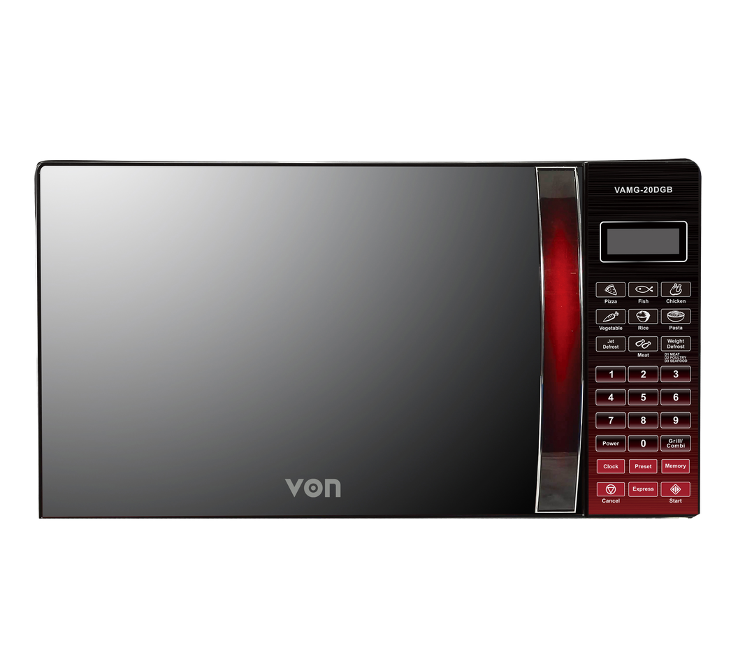 VON MICROWAVE OVEN 20L with a grill