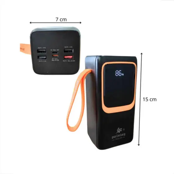 Portable Charger Power Bank 50000 Universal Turbo Flashlight
