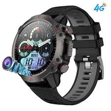 2025 4G Sim Card  AMOLED Sports B5 Round Smart Watch GPS Bluetooth Call Waterproof Activity Tracker with Camera