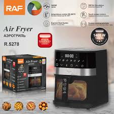RAF R 5278 5L Multifunctional air Fryer Without Oil Digital Control with Oil Free Cooker