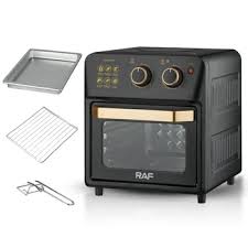 RAF Essential Air fryer R.5347, 1250 Watt, 14 Liter, 220v, 50Hz, Black