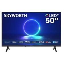 Skyworth 50Q6500H, 50" QLED 4K Smart Google TV, Black (1YR WRTY)
