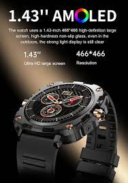 luxury Rugged AK71 Smartwatch AMOLED Screen 123+ Sport mode Outdoor Sports smartwatch for Men