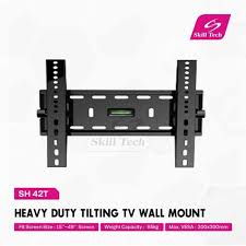 Skill Tech 42T Wall Mount TV Bracket 15 – 55 Tilting motion