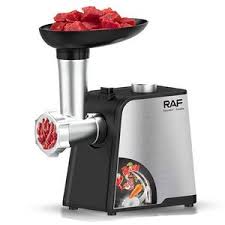 RAF R 3392 Stainless Steel Home Meat Bone Grinder Electric Sausage Stuffer Meat Mincer Slicer Meat Grinder