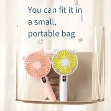 V10 PRO 1200mAh Handheld Standable with Digital Display Multi-Function Convenient Portable Fan