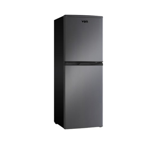 Von VRT-195DRHS Double Door - 195L, Silver