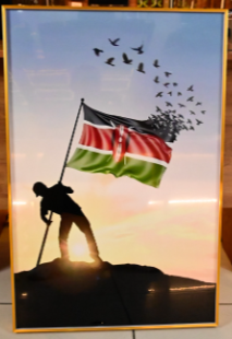Wall art with frame - beautify your home.