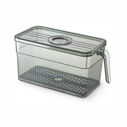Fridge organizer with handle