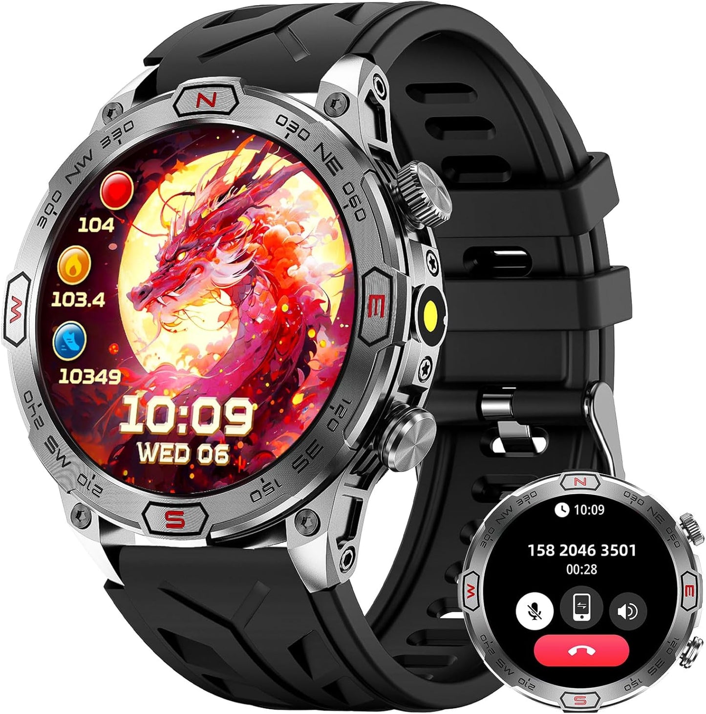 SMART WATCH - FULL TOUCH BLUE