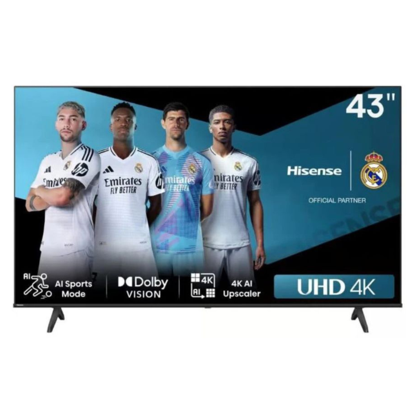HISENSE  43' A6 SERIES 4K UHD TV