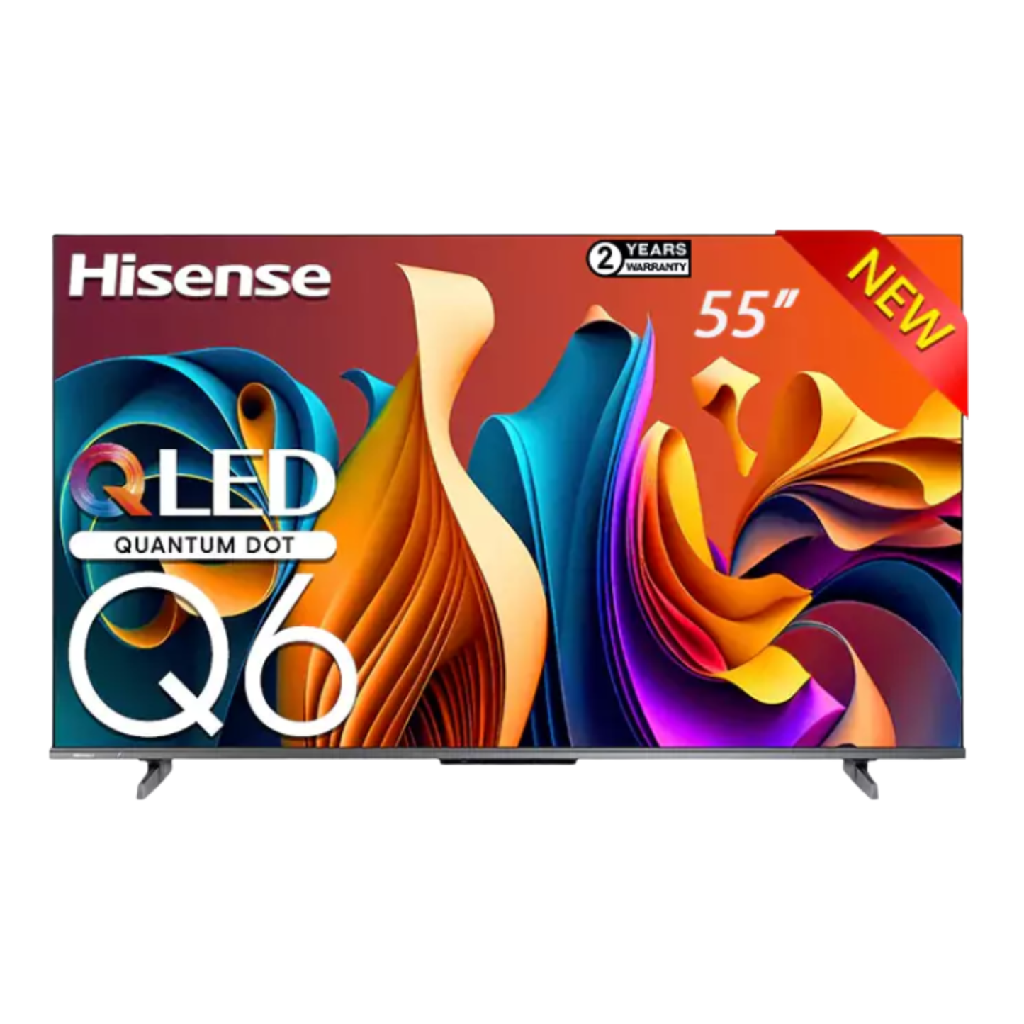 Hisense 55″ Q6Q QLED 4K VIDAA Smart TV – 55Q6Q