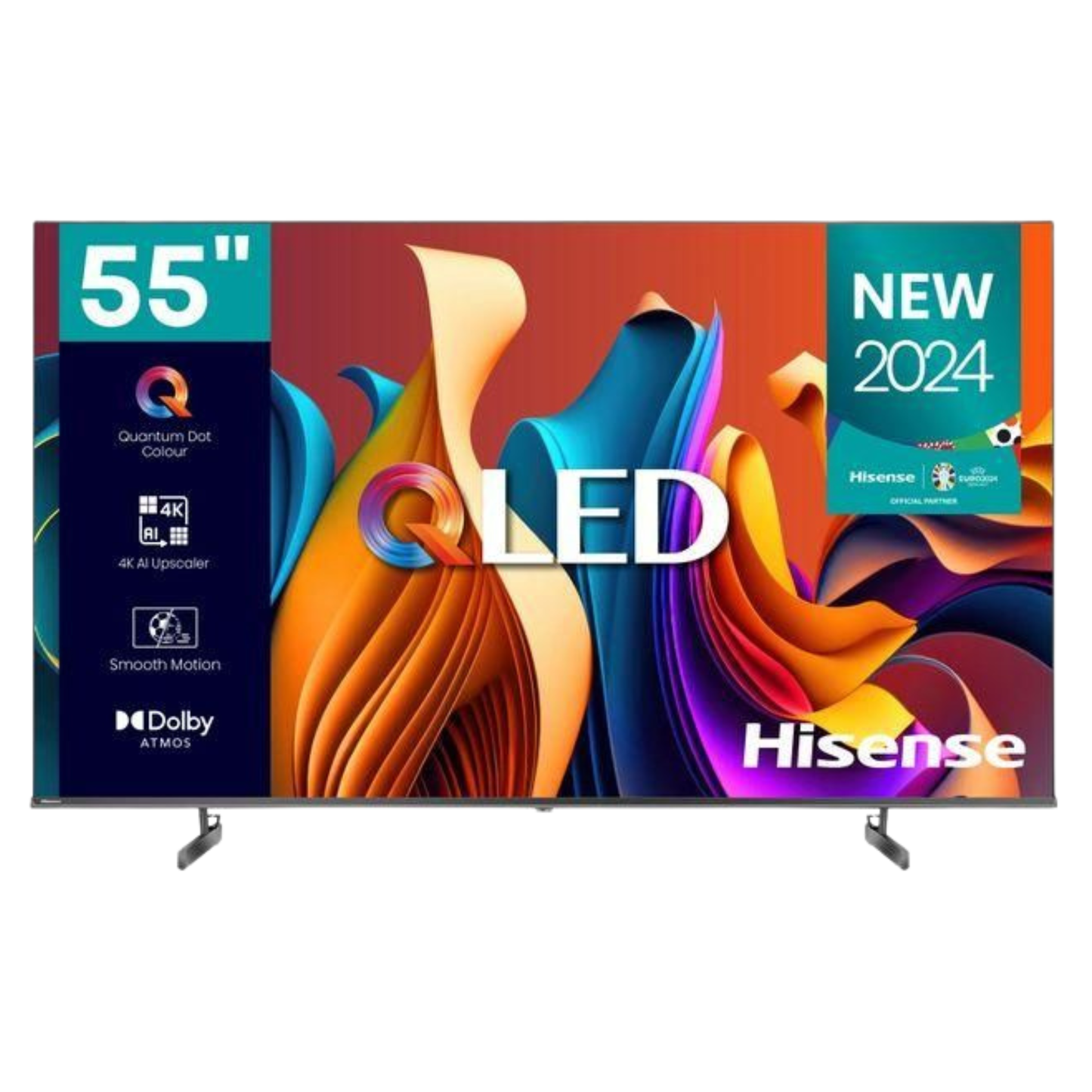 HISENSE  55’ QLED Tv
