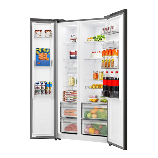 Hisense REF558DR-B-G 541 L Side-by-Side Fridge