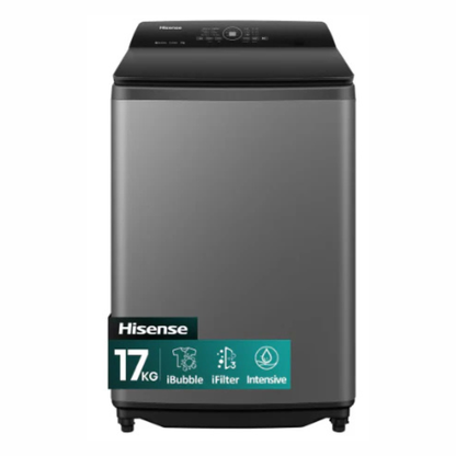 HISENSE TOP LOAD WASHING MACHINE 17KG