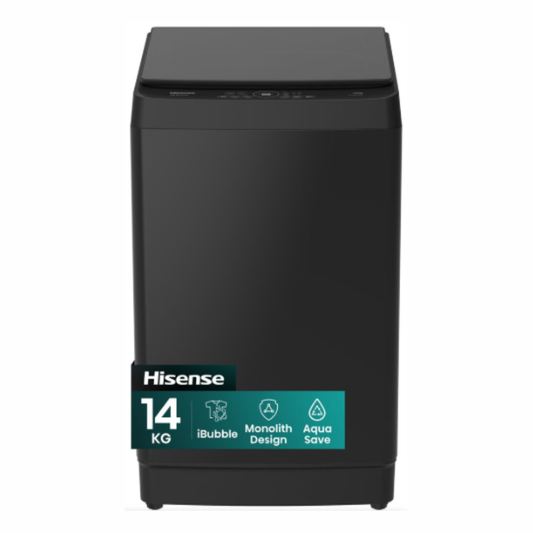 HISENSE TOP LOAD 14KG WASHING MACHINE