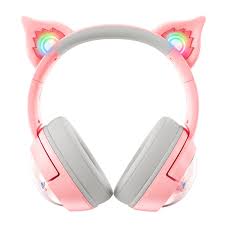 ONIKUMA B5 RGB Cat Ear Bluetooth Wireless Gaming Headset