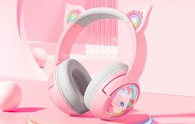 ONIKUMA B5 RGB Cat Ear Bluetooth Wireless Gaming Headset