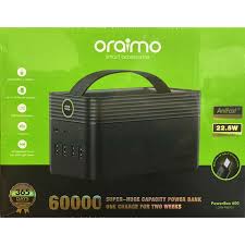 oraimo PowerBox 600 60000mAh 22.5W Power Bank