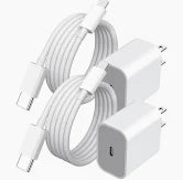 20W USB-C Power Adapter PD Fast Charge Cable For iPhone 14/13/12/11 Pro XR iPad