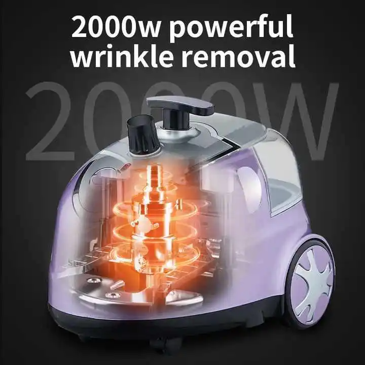 Sokany SK-12007 Professional Upright Garment Steamer – 2.0 L Water Tank, 2000 W Continuous Steam Fabric Steamer