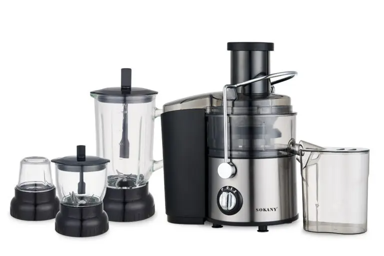 SOKANY SK-4009 4-in-1 Juicer – 800W • Multi-Function • 304 Stainless Steel Blade