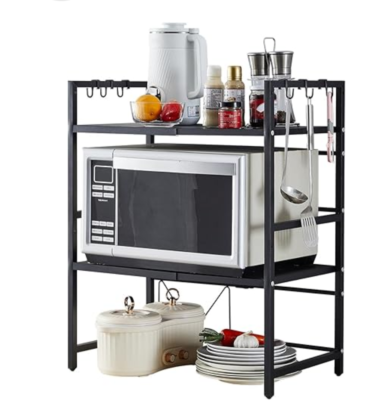 2 TIER MICROWAVE RACK
